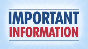 IMPORTANT INFORMATION: DIGITAL DEVICE/SCHOOL PROPERTY DROP-OFF AND PERSONAL ARTIFACT PICK-UP