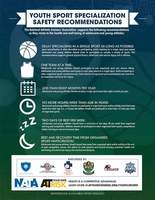 Youth Sports Specialization Safety Recommendations