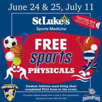 FREE St. Luke's Sports Physicals