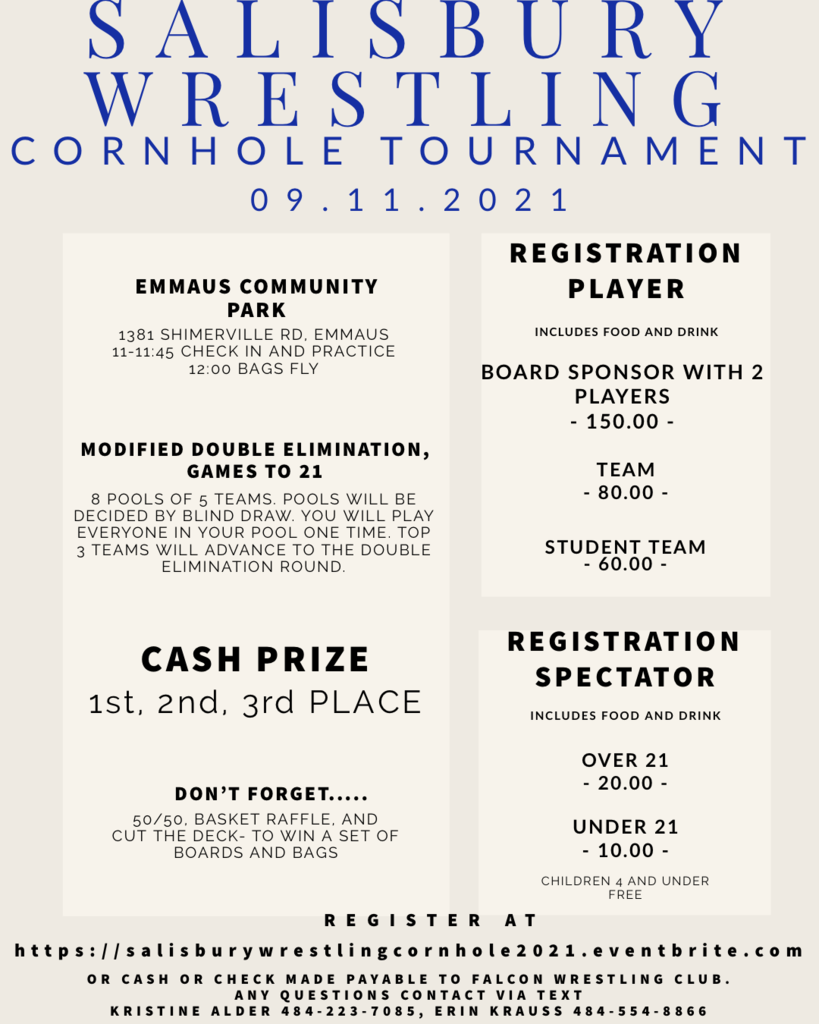 corn hole tournament